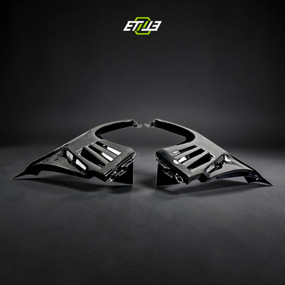 Nissan R35 Varis Style Carbon Fiber Fender | SKU: ETI-FN01698-CF | ID: 10658252554521 | Shopifydevstudio