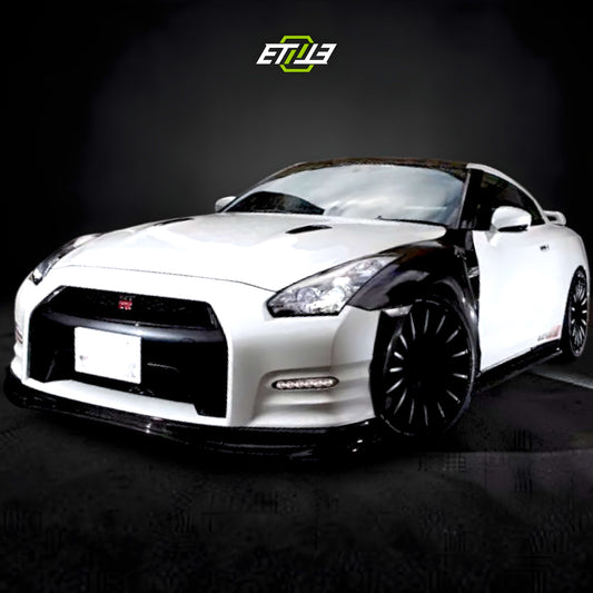 Nissan R35 Vertex Style Carbon Fiber Fender