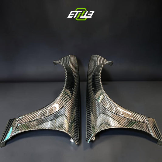 Nissan S14 Carbon Fiber Front Fender Rocket Bunny Style | SKU: UNKNOWN-SKU | ID: 10658239086873 | Shopifydevstudio