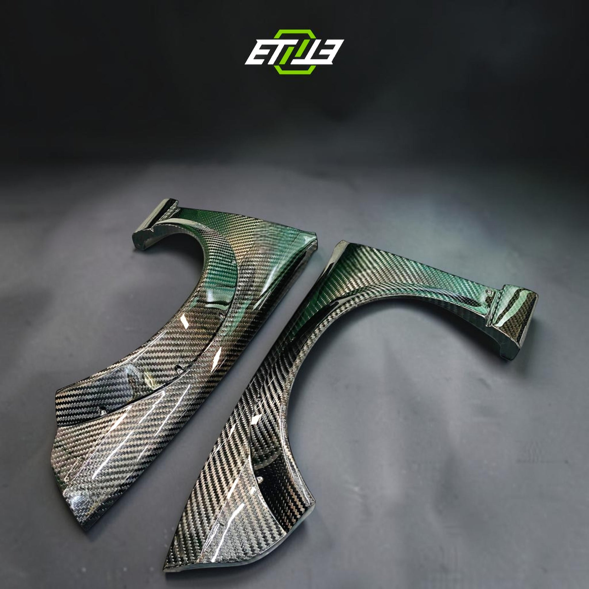 Nissan S14 Carbon Fiber Front Fender Rocket Bunny Style | SKU: UNKNOWN-SKU | ID: 10658239086873 | Shopifydevstudio