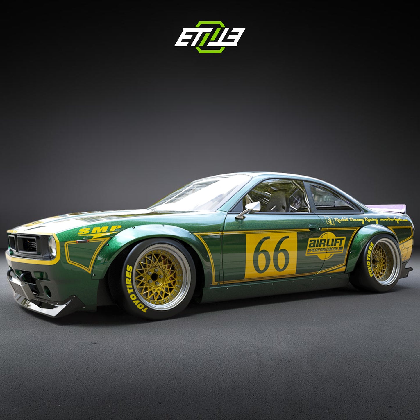 Nissan S14 Rocket Bunny Style Kit | SKU: UNKNOWN-SKU | ID: 10658255470873 | Shopifydevstudio