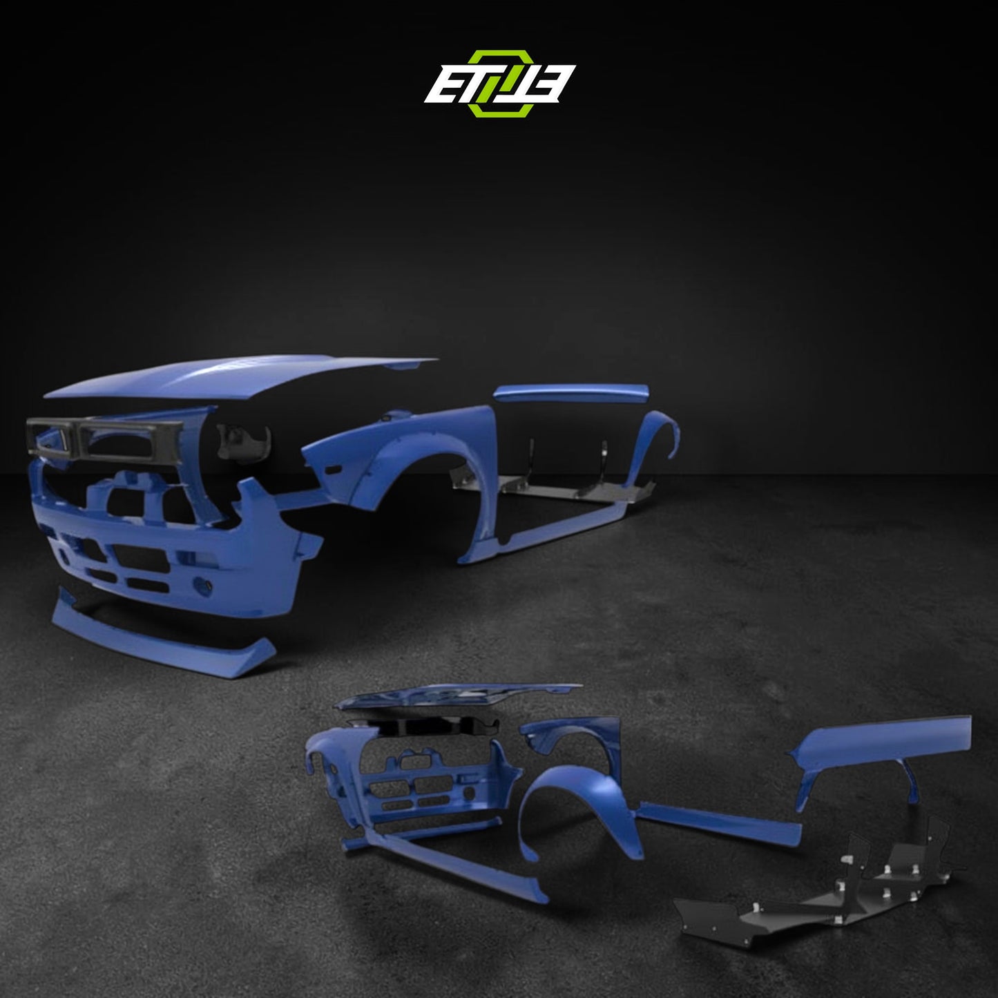 Nissan S14 Rocket Bunny Style Kit | SKU: UNKNOWN-SKU | ID: 10658255470873 | Shopifydevstudio
