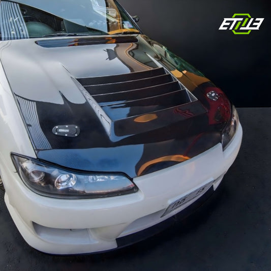 Nissan S15 D-Max Style Carbon Fiber Hood
