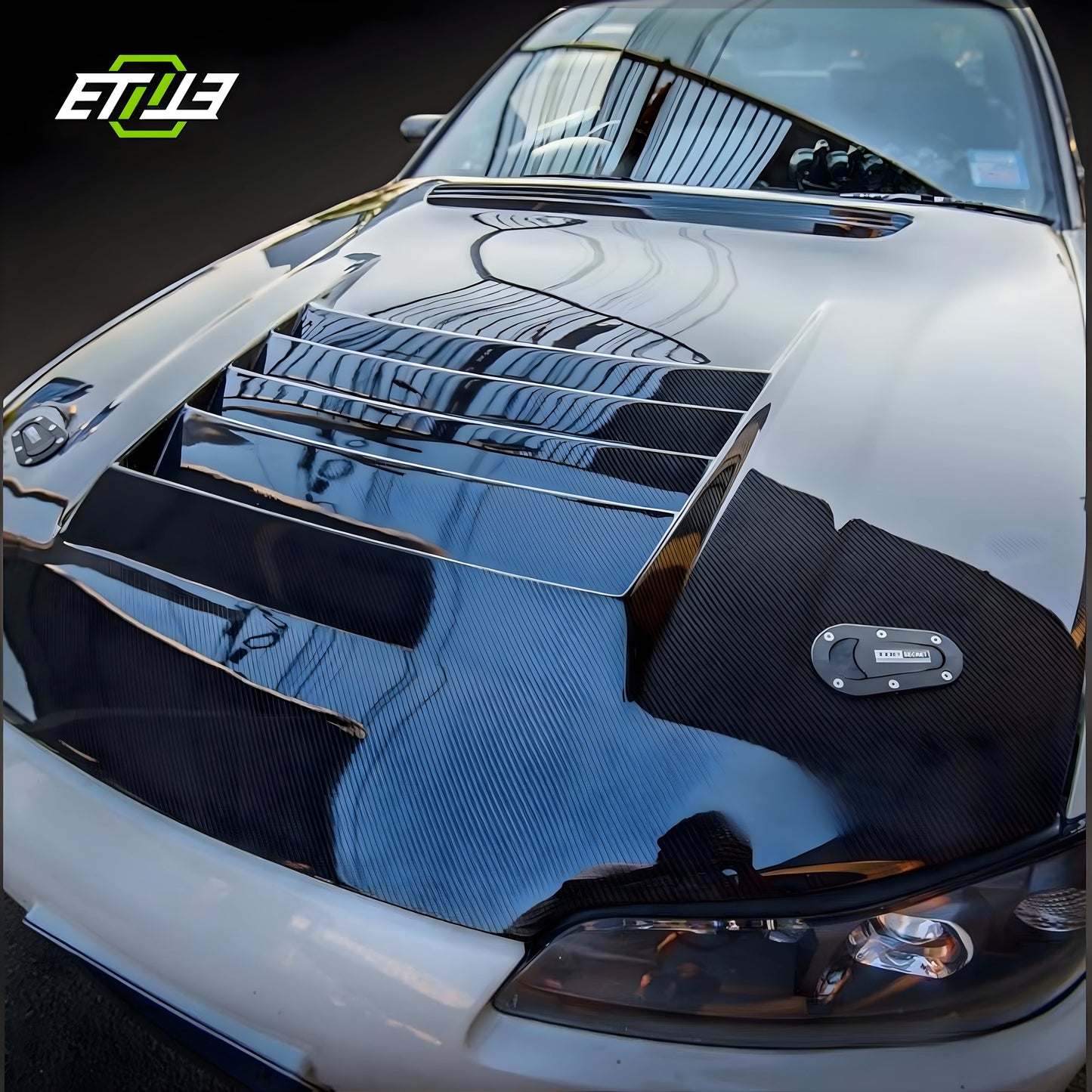 Nissan S15 D-Max Style Carbon Fiber Hood