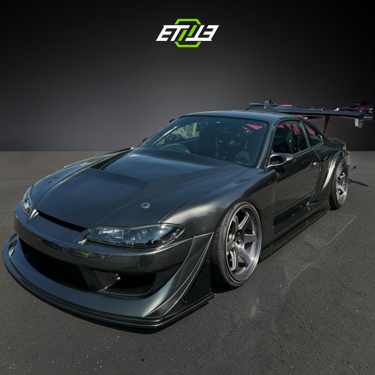 Nissan S15 GP Sports Style Body Kit | SKU: ETI-NISSAN-S15-KIT-FRP | ID: 10658255601945 | Shopifydevstudio