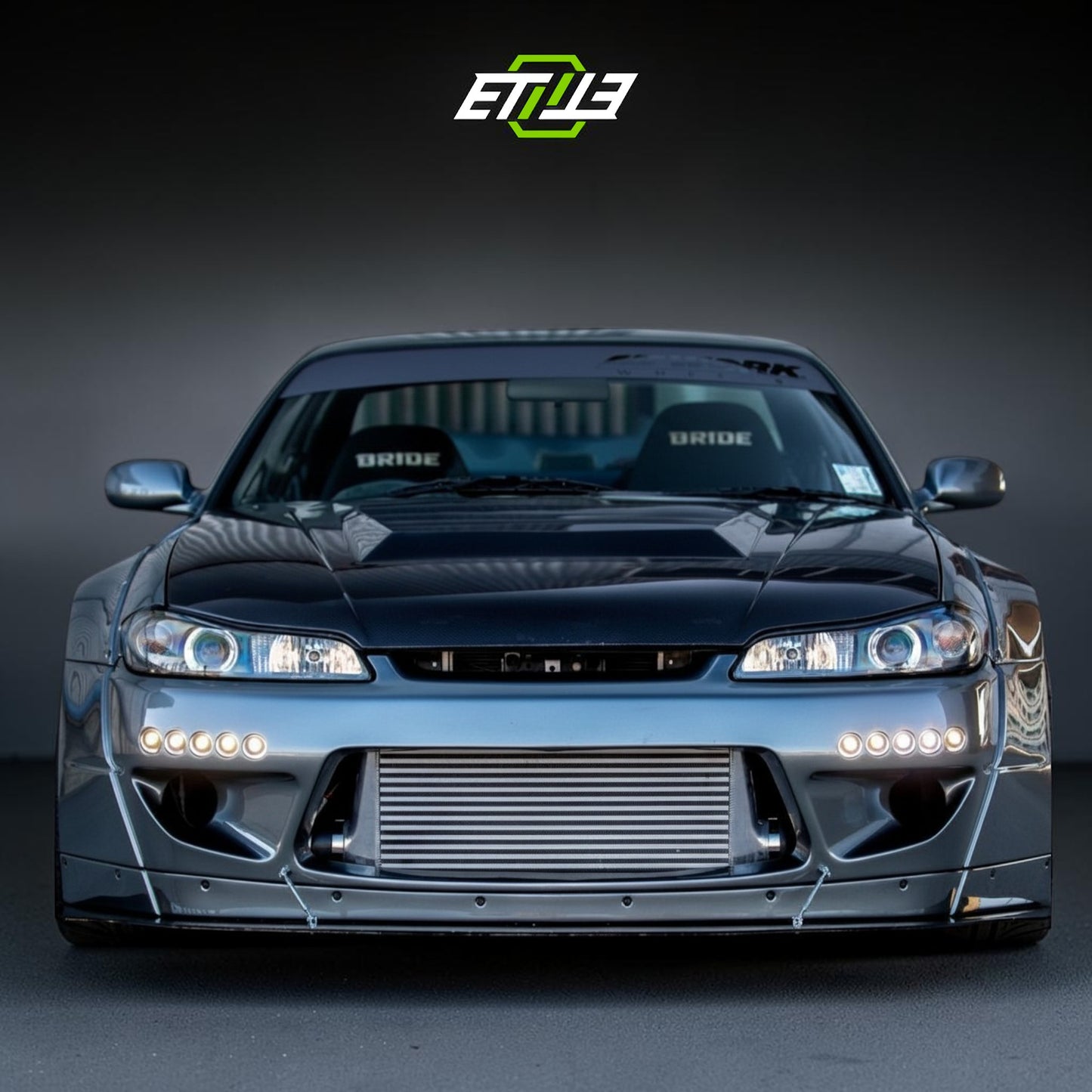 Nissan S15 Silvia Rocket Bunny Style Full Body Kit | SKU: UNKNOWN-SKU | ID: 10658238464281 | Shopifydevstudio