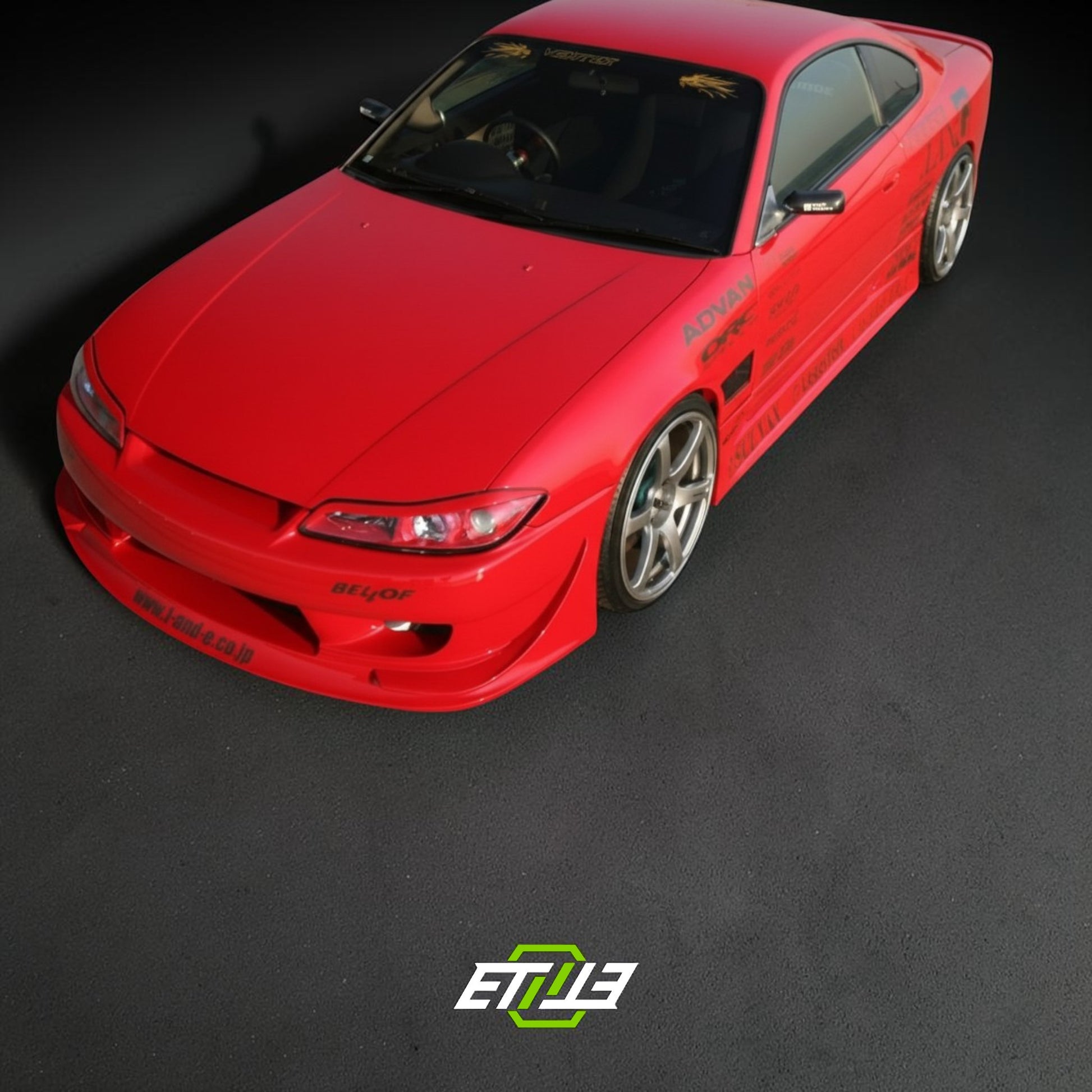 Nissan S15 Vertex Style Lang Body Kit | SKU: ETI-NISSAN-S15-KIT-FRP | ID: 10658255733017 | Shopifydevstudio