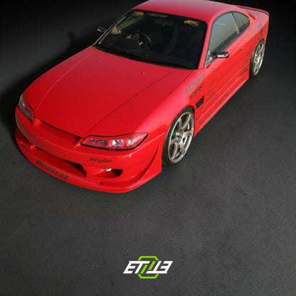 Nissan S15 Vertex Style Lang Body Kit | SKU: ETI-NISSAN-S15-KIT-FRP | ID: 10658255733017 | Shopifydevstudio