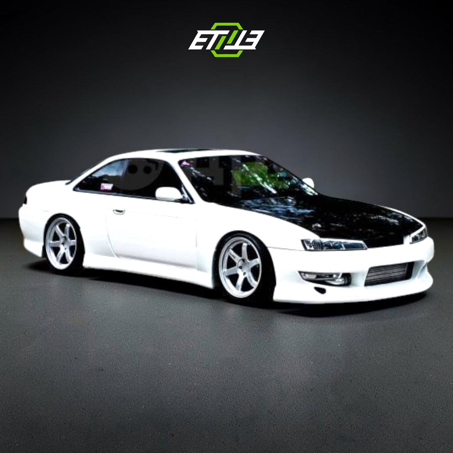 Nissan Silvia S14 MC C-West Style Body Kit | SKU: ETI-NISSAN-SIL-KIT-FRP | ID: 10658255864089 | Shopifydevstudio