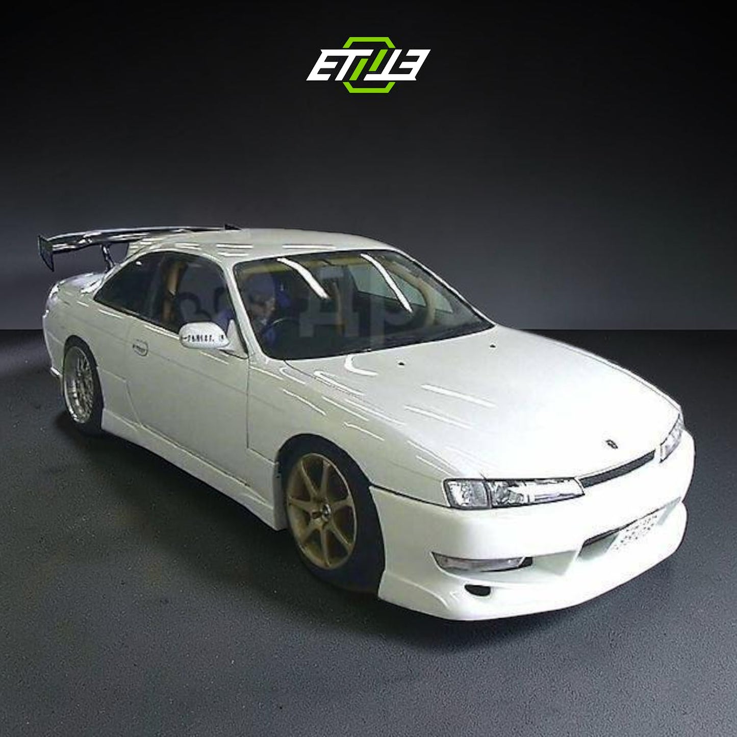 Nissan Silvia S14 MC C-West Style Body Kit | SKU: ETI-NISSAN-SIL-KIT-FRP | ID: 10658255864089 | Shopifydevstudio
