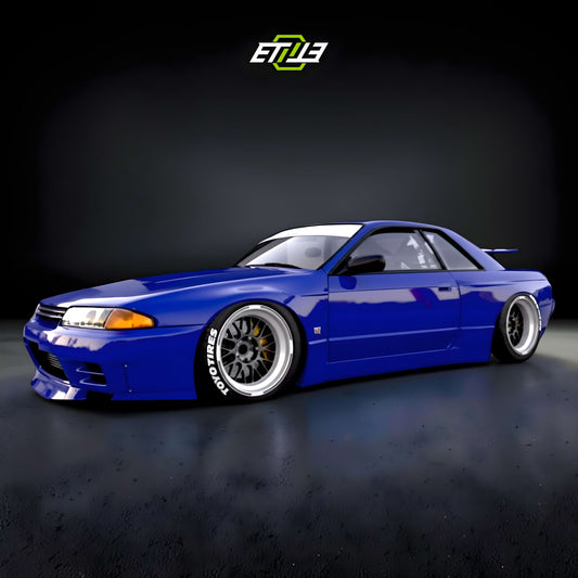 Nissan Skyline GTR R32 Pandem Style Race Car variant Body Kit