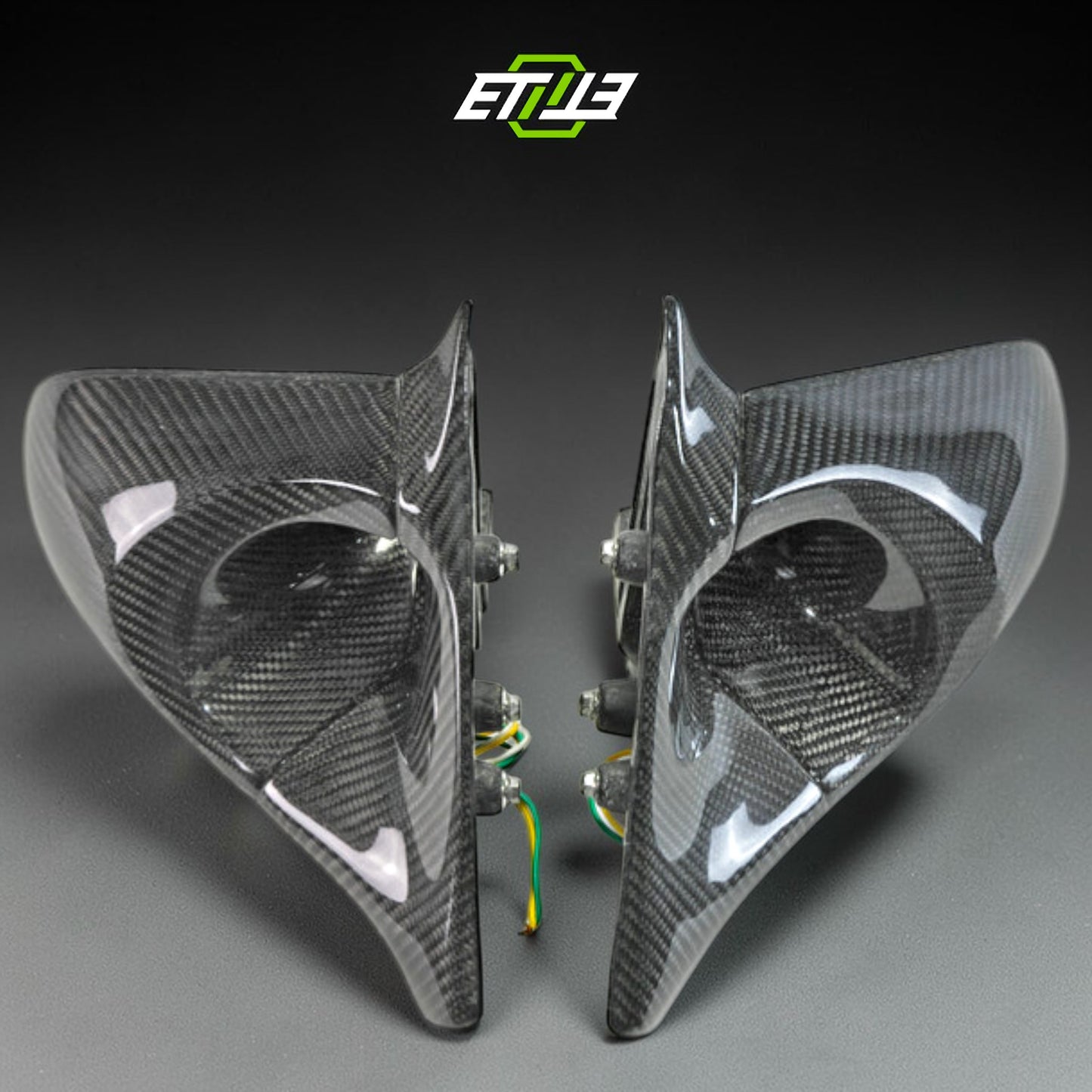 Nissan Skyline R32 & BNR32 GTR Carbon Fiber Ganador Style Full Carbon Fiber Electric Side Mirrors | SKU: UNKNOWN-SKU | ID: 10658247508249 | Shopifydevstudio