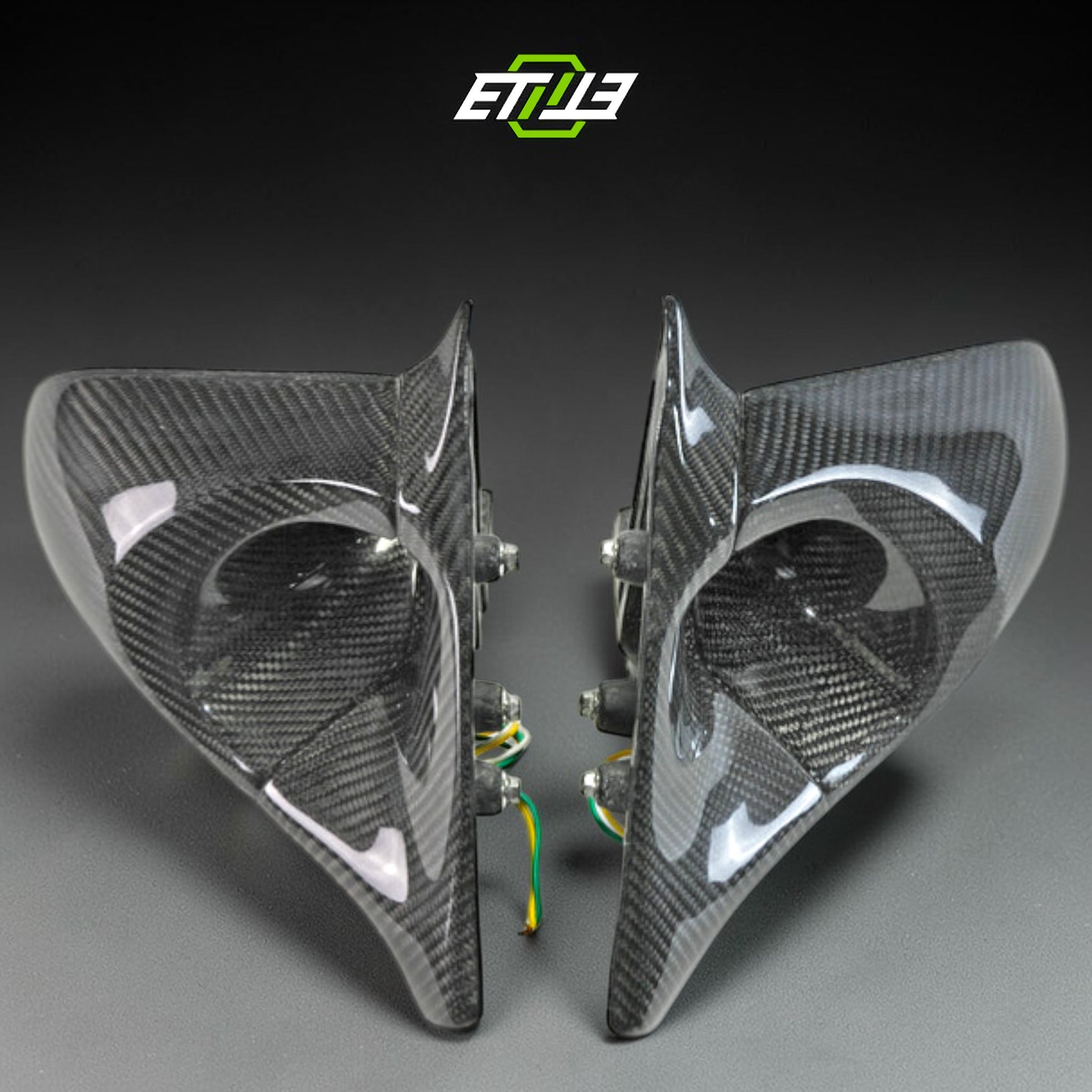 Nissan Skyline R32 & BNR32 GTR Carbon Fiber Ganador Style Full Carbon Fiber Electric Side Mirrors | SKU: UNKNOWN-SKU | ID: 10658247508249 | Shopifydevstudio