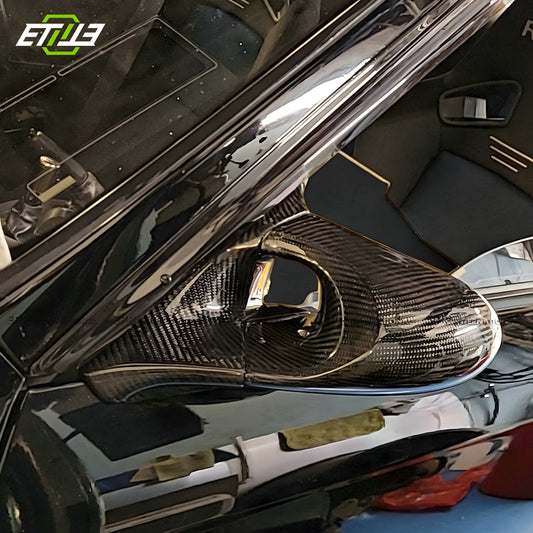 Nissan Skyline R32 & BNR32 GTR Carbon Fiber Ganador Style Full Carbon Fiber Electric Side Mirrors