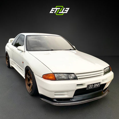 Nissan Skyline R32 GTR ABF Style Carbon Fiber Front Lip - Photo 3