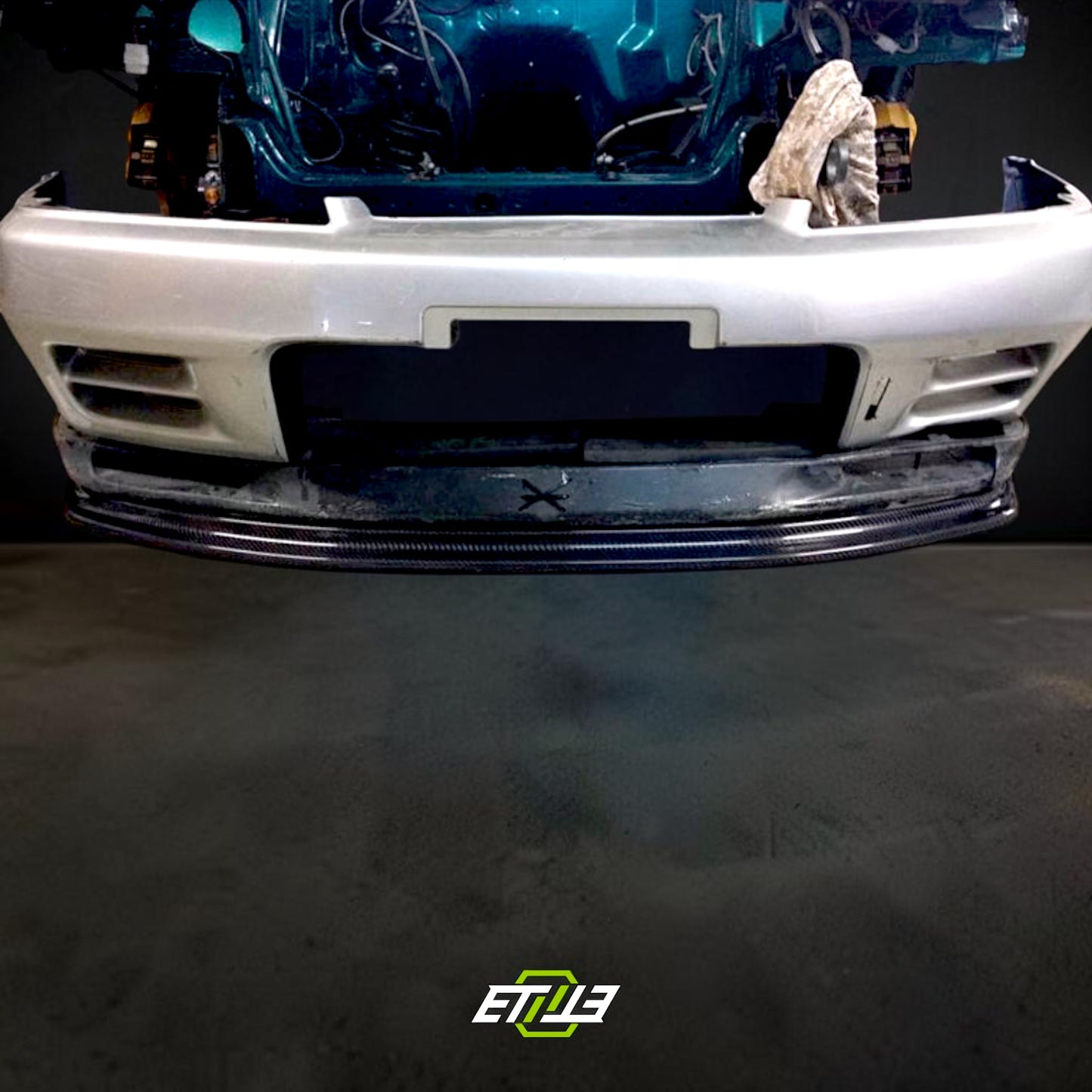 Nissan Skyline R32 GTR ABF Style Carbon Fiber Lip