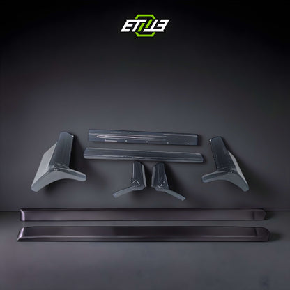 Nissan Skyline R32 GTR N1 Style Carbon Fiber Side Skirt Add-on