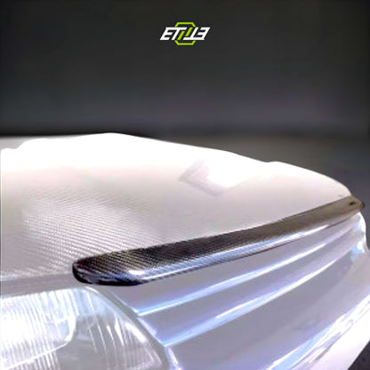 Nissan Skyline R32 GTR NS Full Carbon Fiber Bonnet/Hood Lip
