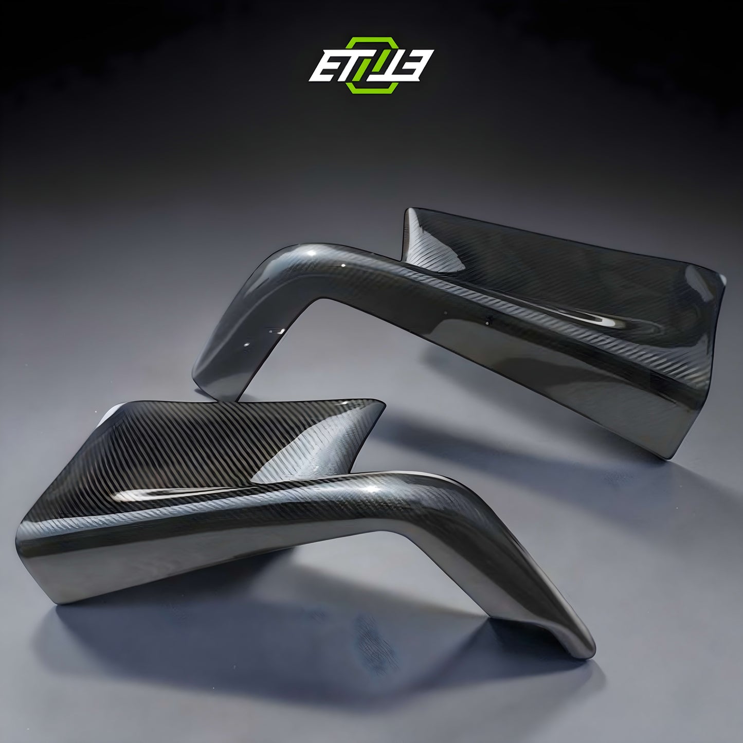 Nissan Skyline R32 GTS TS Style Carbon Fiber Rear Spats Add-On
