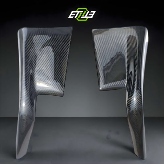 Nissan Skyline R32 GTS Top Secret Style Carbon Fiber Rear Spats Addon