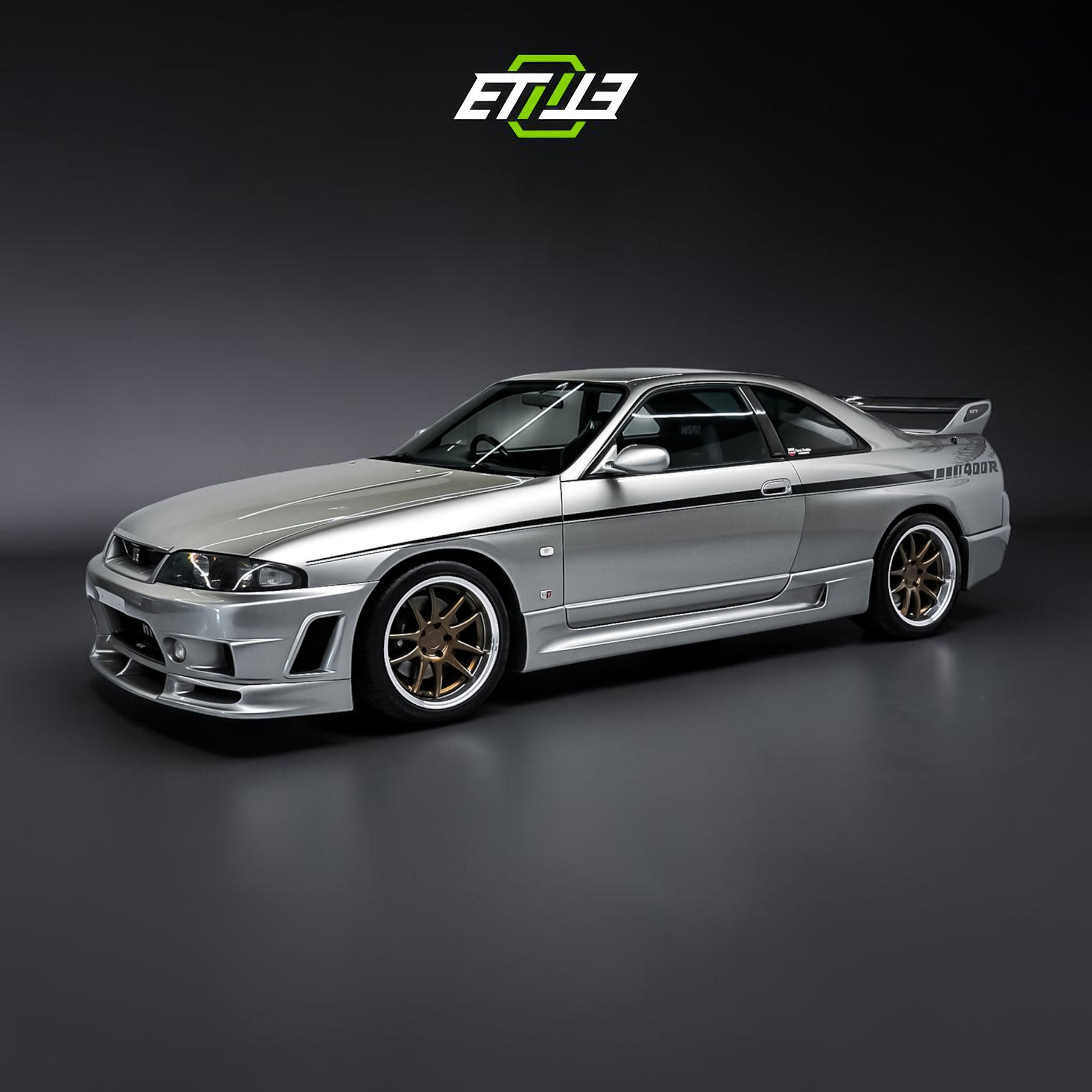 Nissan Skyline R33 400R Style Body Kit | SKU: ETI-PART-1804-FIB | ID: 10658256224537 | Shopifydevstudio