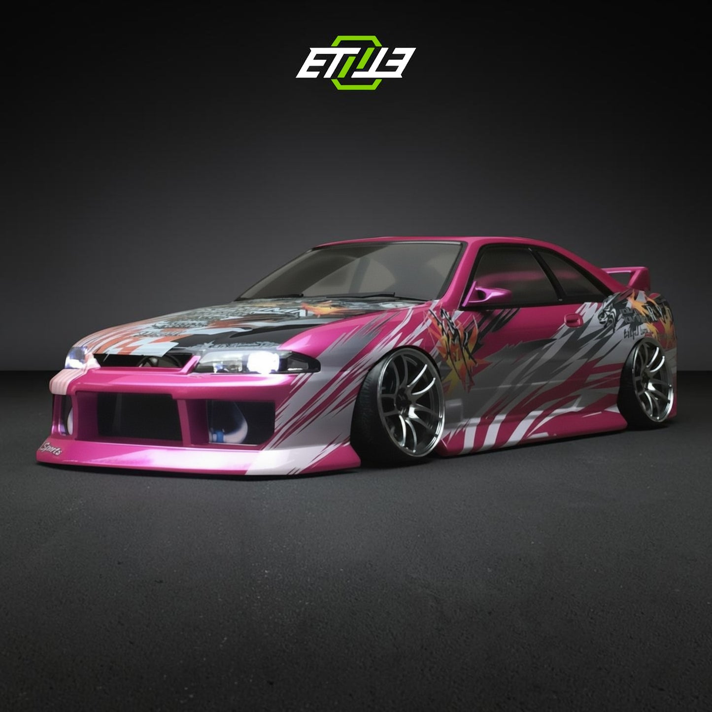 Nissan Skyline R33 BN-Sports Style Body Kit | SKU: ETI-NISSAN-SKY-KIT-FRP | ID: 10658256290073 | Shopifydevstudio