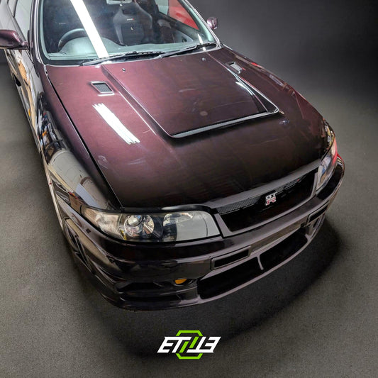 Nissan Skyline R33 GTR 400R Style CF/DryCarbon Hood | SKU: UNKNOWN-SKU | ID: 9837973766425 | Shopifydevstudio