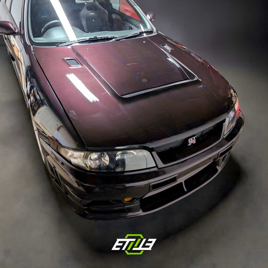 Nissan Skyline R33 GTR 400R Style CF/DryCarbon Hood