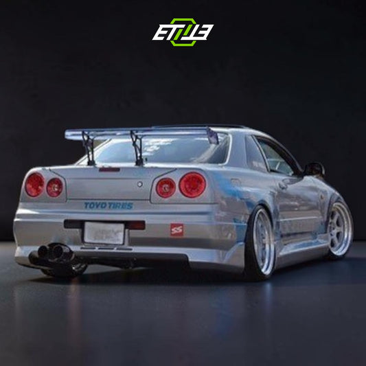 Nissan Skyline R34 C-West Style GTR Body Kit | SKU: ETI-757-FIB | ID: 10658256453913 | Shopifydevstudio