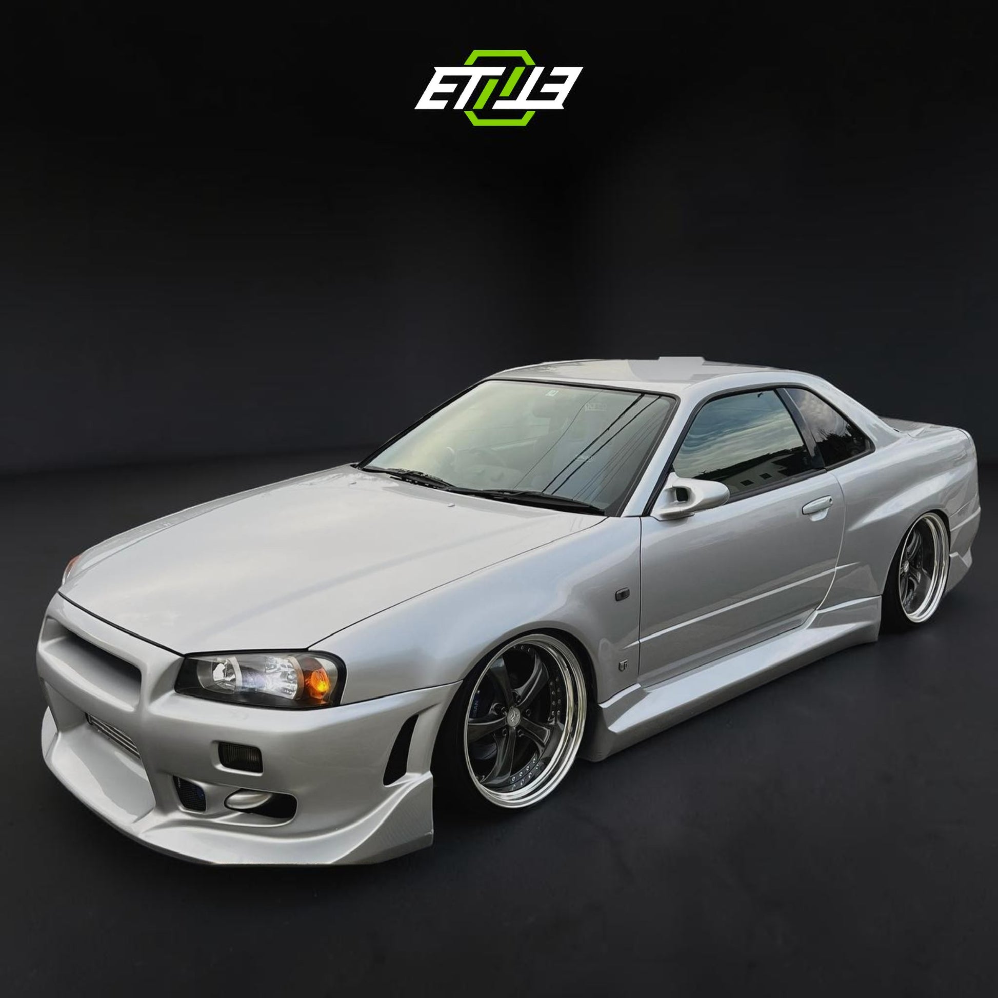 Nissan Skyline R34 C-West Style GTR Body Kit | SKU: ETI-757-FIB | ID: 10658256453913 | Shopifydevstudio