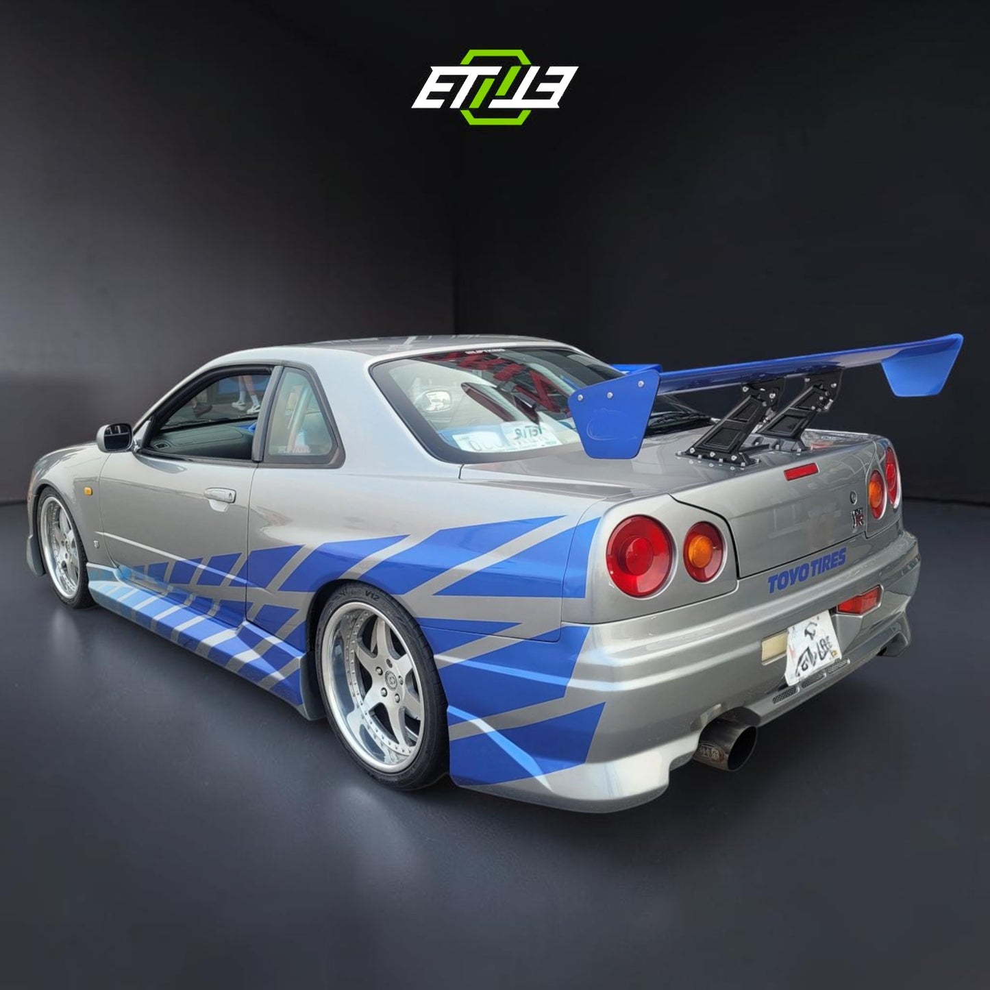 Nissan Skyline R34 C-West Style Body Kit | SKU: ETI-NISSAN-SKY-KIT-FRP | ID: 10658256388377 | Shopifydevstudio
