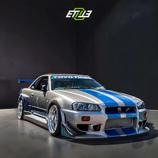 Nissan Skyline R34 C-West Style Body Kit