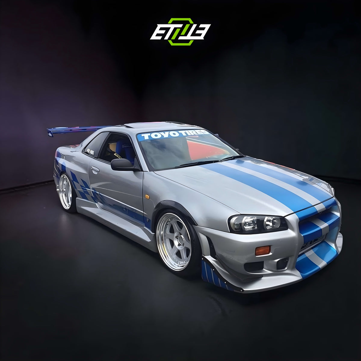 Nissan Skyline R34 C-West Style Body Kit