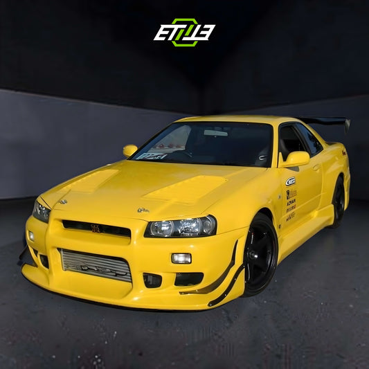 Nissan Skyline R34 C-West Style GTR Front Bumper