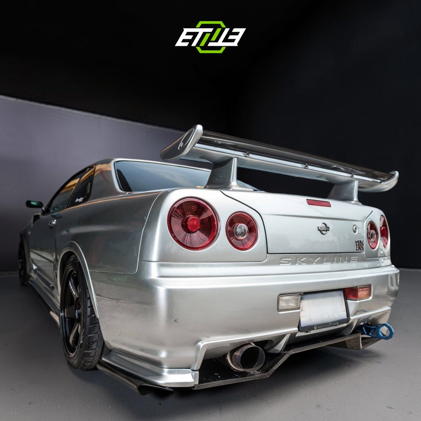 Nissan Skyline R34 GTR Z Tune Style CF/DryCarbon Vented Hood | SKU: UNKNOWN-SKU | ID: 9837977174297 | Shopifydevstudio
