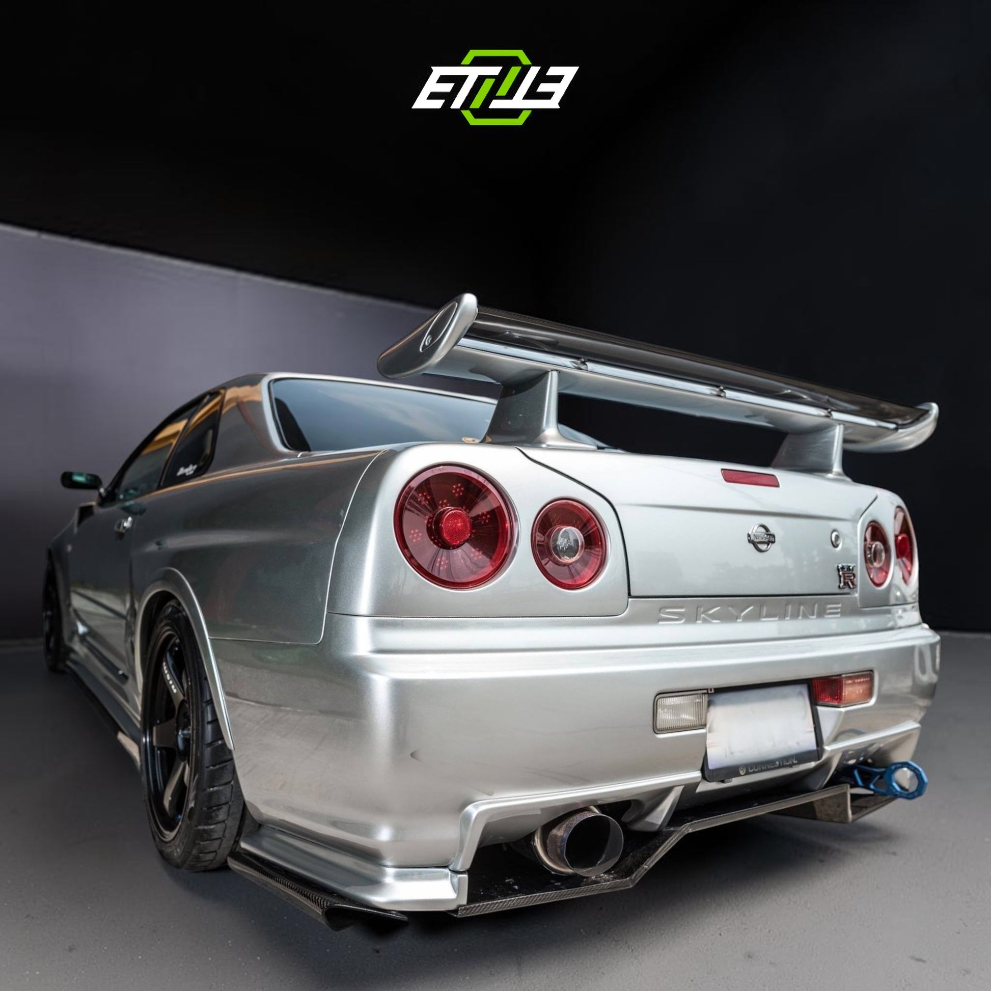 Nissan Skyline R34 GTR Z Tune Style CF/DryCarbon Vented Hood | SKU: UNKNOWN-SKU | ID: 9837977174297 | Shopifydevstudio