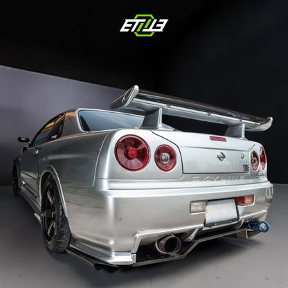 Nissan Skyline R34 GTR Z Tune Style CF/DryCarbon Vented Hood | SKU: UNKNOWN-SKU | ID: 9837977174297 | Shopifydevstudio