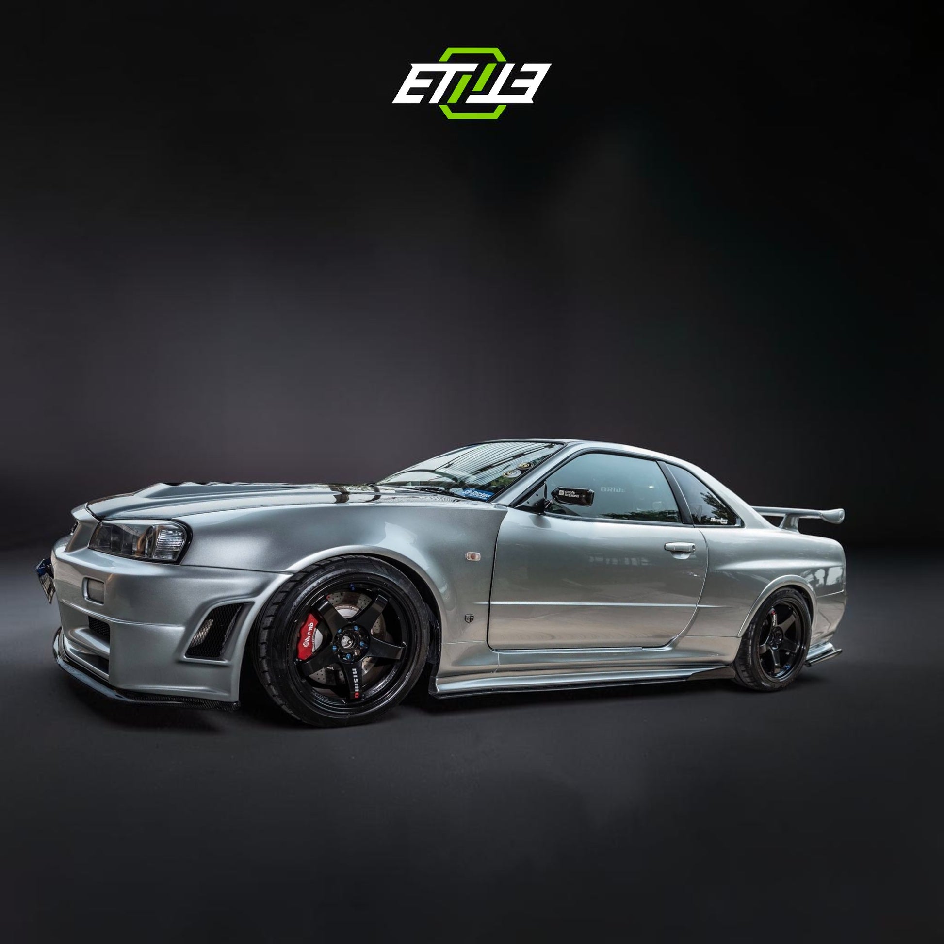 Nissan Skyline R34 GTR Z Tune Style CF/DryCarbon Vented Hood | SKU: UNKNOWN-SKU | ID: 9837977174297 | Shopifydevstudio