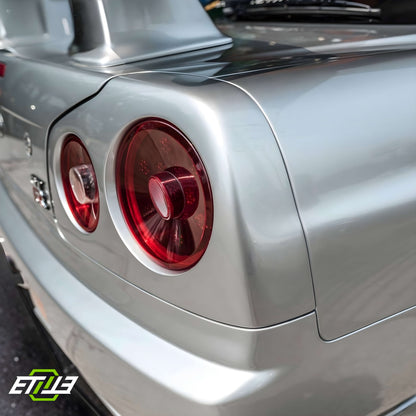 Nissan Skyline R34 GTR Z Tune Style CF/DryCarbon Vented Hood