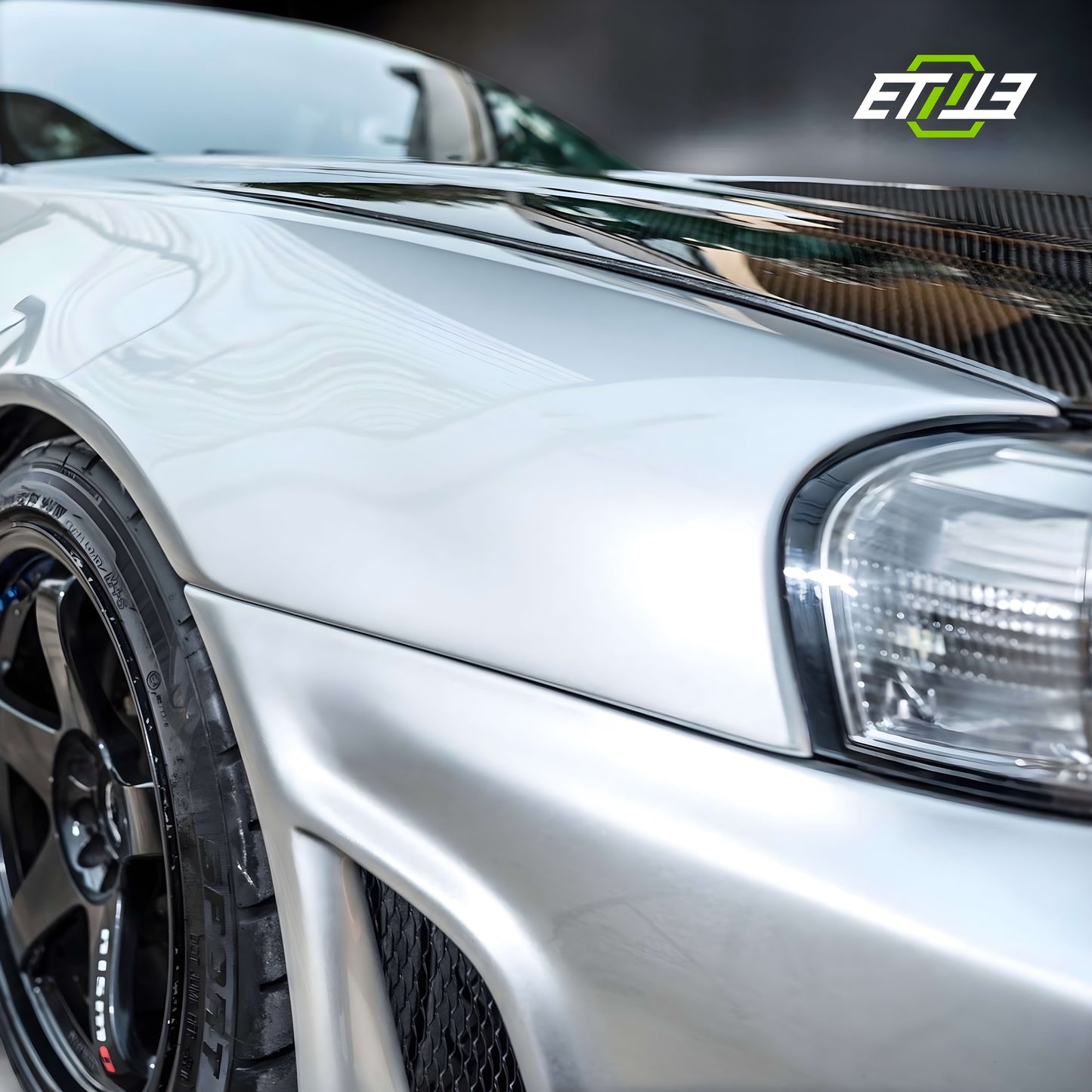 Nissan Skyline R34 GTR Z Tune Style CF/DryCarbon Vented Hood