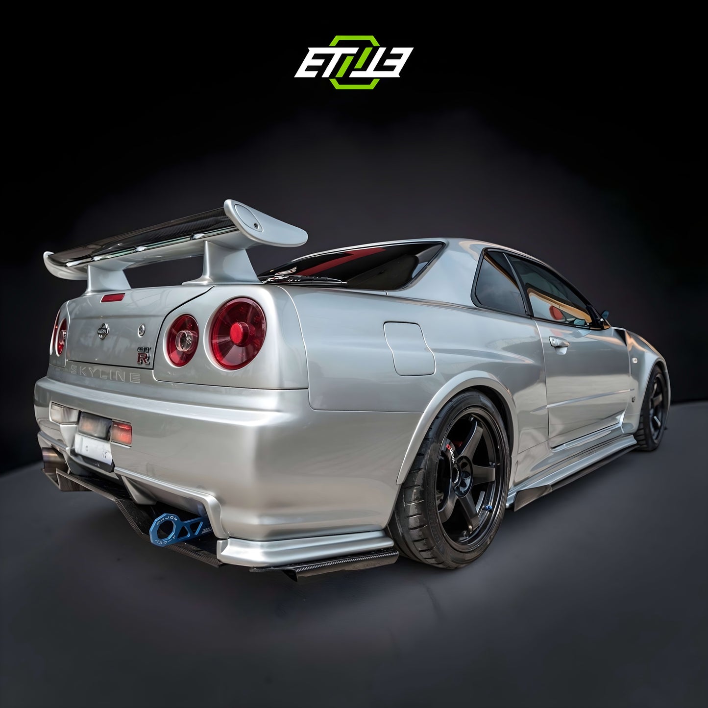 Nissan Skyline R34 GTR Z Tune Style CF/DryCarbon Vented Hood