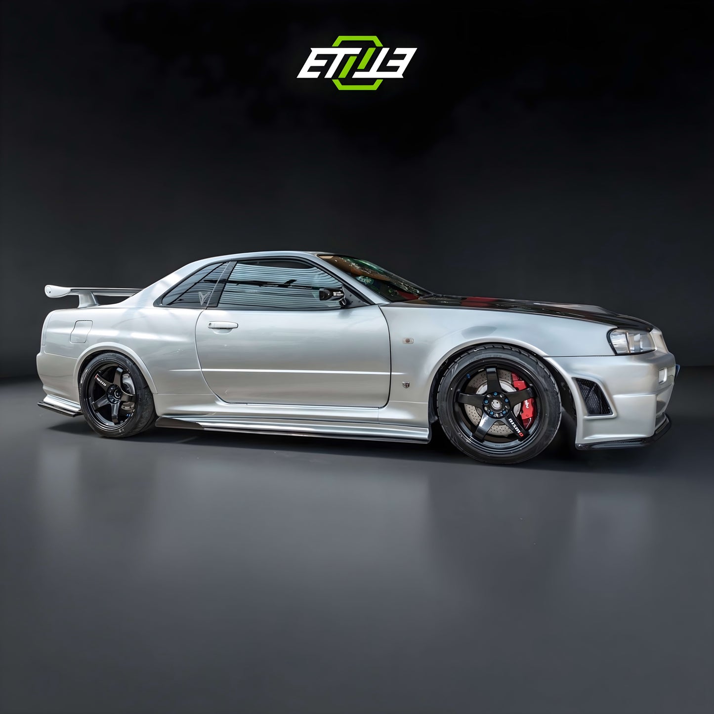 Nissan Skyline R34 GTR Z Tune Style CF/DryCarbon Vented Hood