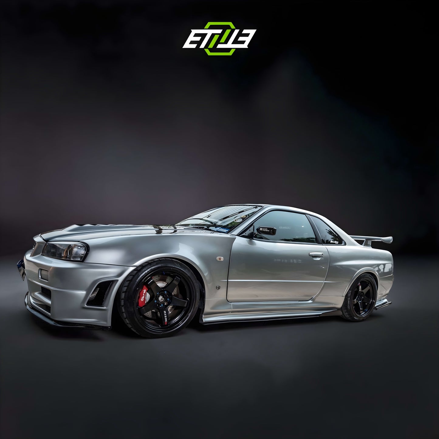 Nissan Skyline R34 GTR Z Tune Style CF/DryCarbon Vented Hood