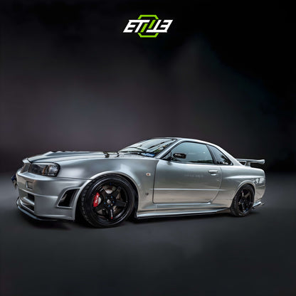 Nissan Skyline R34 GTR Z Tune Style CF/DryCarbon Vented Hood