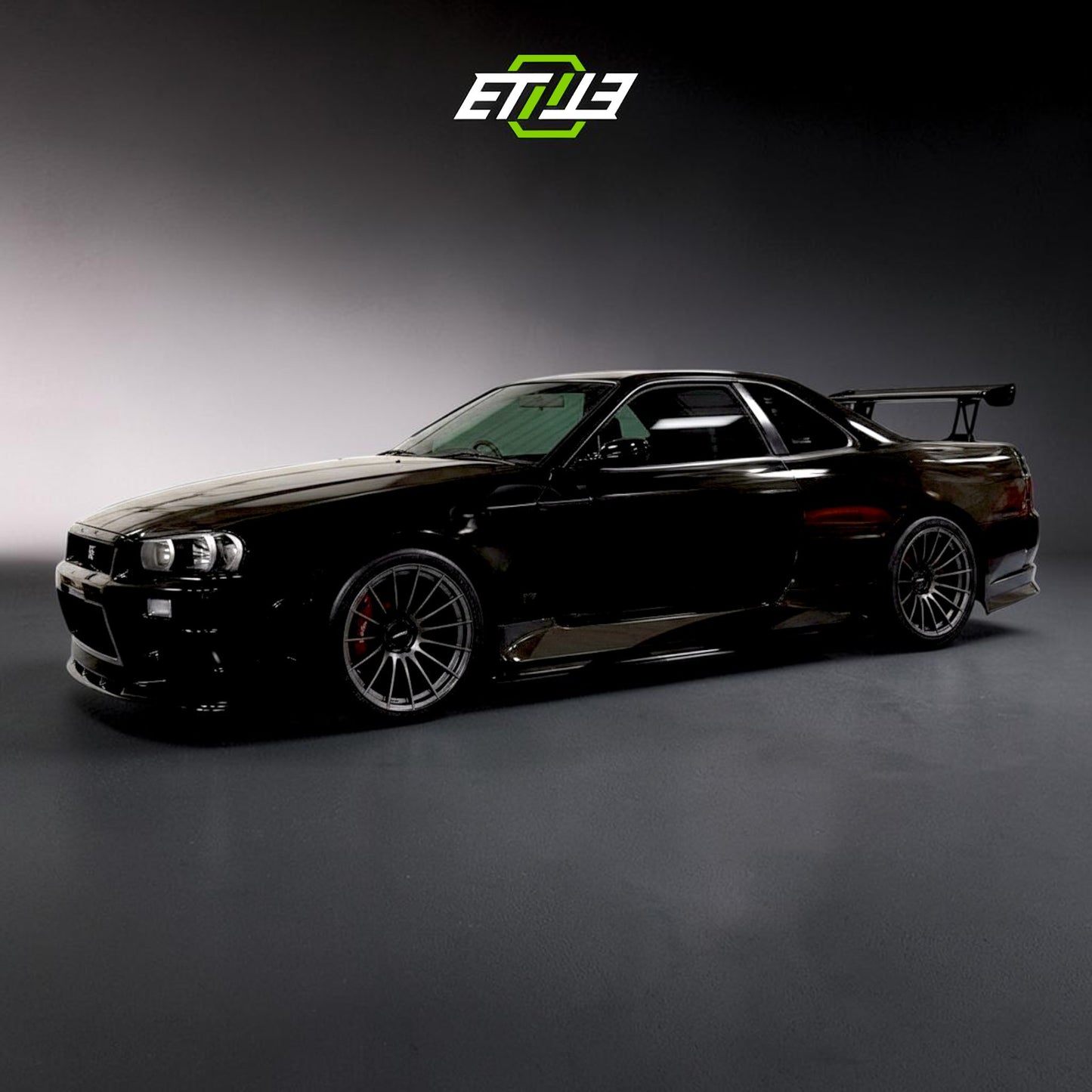 Nissan Skyline R34 Sunline Style Body Kit | SKU: ETI-NISSAN-SKY-KIT-FRP | ID: 10658256683289 | Shopifydevstudio