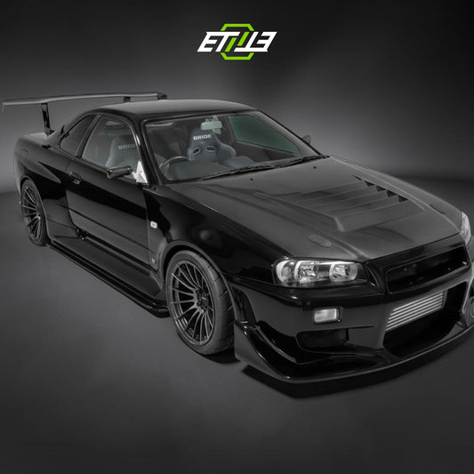 R34 Sunline style front fender — UV-protected gloss, ETi