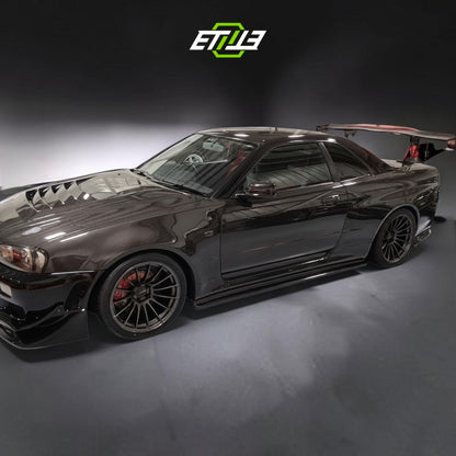Nissan Skyline R34 Sunline Style Body Kit | SKU: ETI-NISSAN-SKY-KIT-FRP | ID: 10658256683289 | Shopifydevstudio