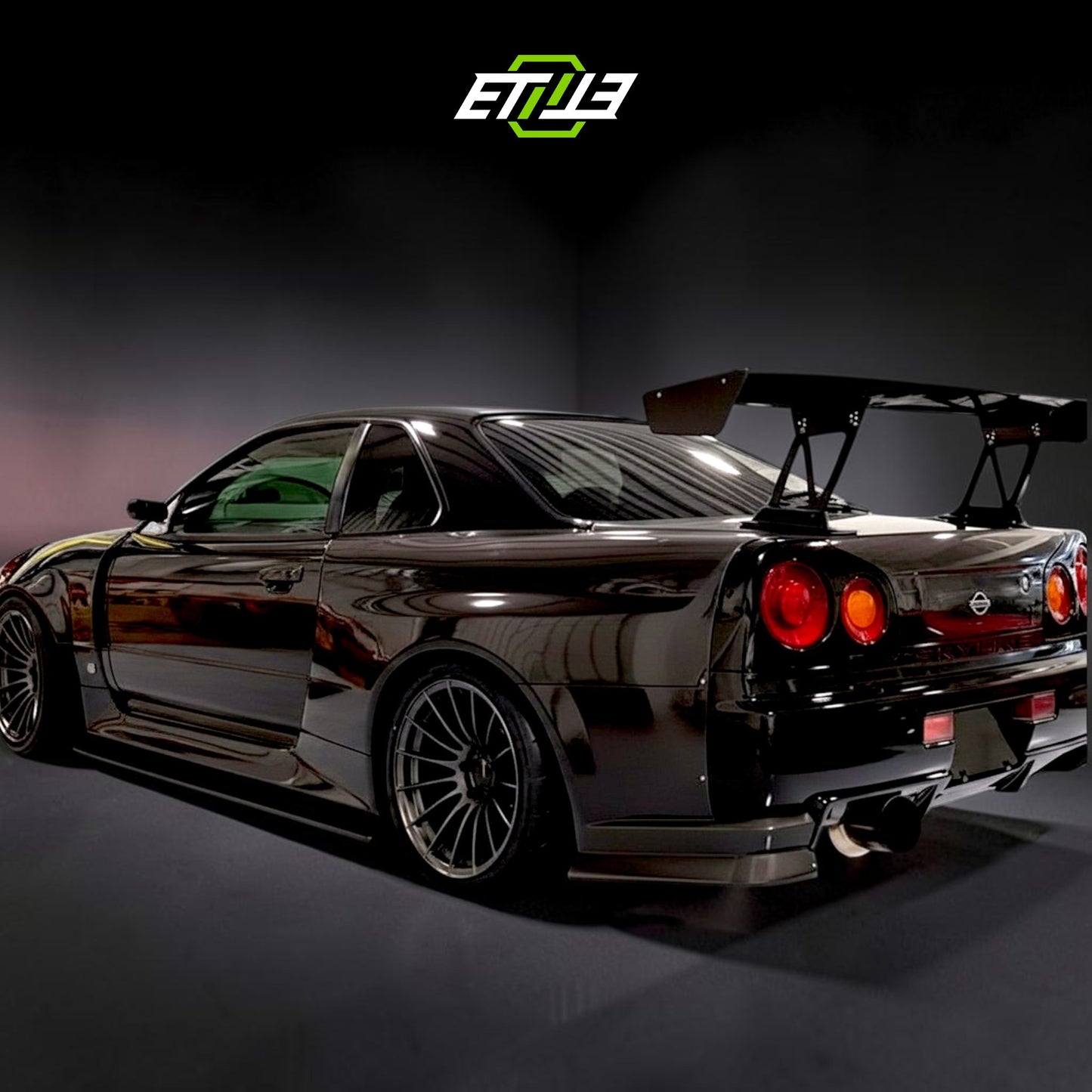 Nissan Skyline R34 Sunline Style Body Kit | SKU: ETI-NISSAN-SKY-KIT-FRP | ID: 10658256683289 | Shopifydevstudio