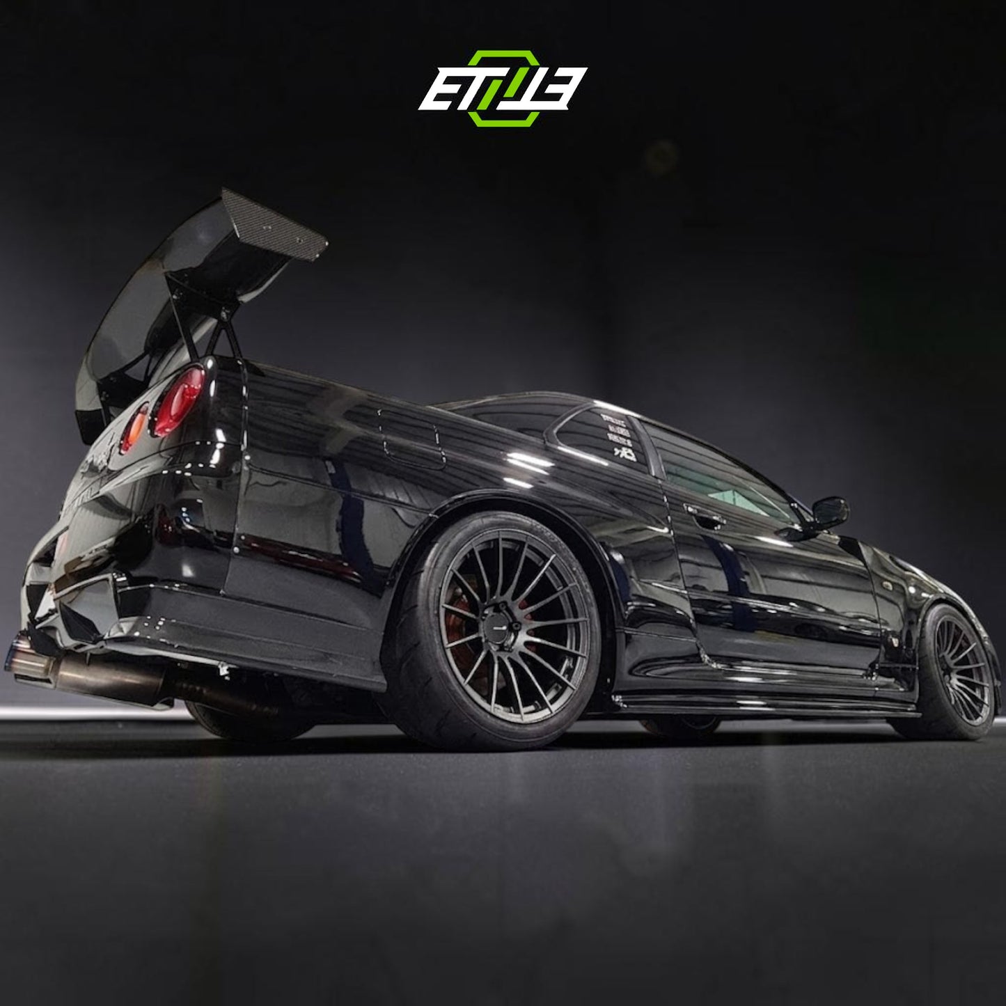 Nissan Skyline R34 Sunline Style Body Kit | SKU: ETI-NISSAN-SKY-KIT-FRP | ID: 10658256683289 | Shopifydevstudio