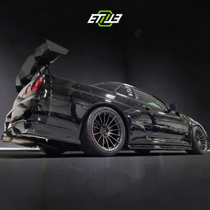 Nissan Skyline R34 Sunline Style Body Kit | SKU: ETI-NISSAN-SKY-KIT-FRP | ID: 10658256683289 | Shopifydevstudio